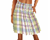 TF* Spring Plaid Skirt