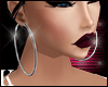 [k] Tara Earrings plata