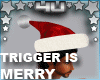 Trigger Santa Hat