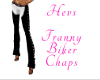 Franny Biker Chaps white