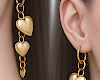 DD|  G. Heart Earrings