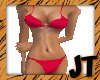 JT Summer red Bikini