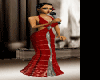 [VC]RED AND SILVER DRESS