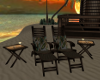Sunset Beach Chair Set