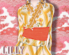 yukata yellow flower