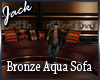 Bronze Aqua Sofa