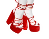 Animated Red Lava Heels
