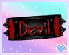 Red Devil Armband R/F