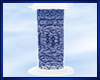 Blue L Pillar