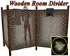 Wooden room divider