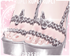 Diamond Silver Heels