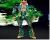 Emerald 70's suit