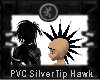 {E} PVC Silver Tip Hawk