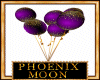 Balloons Purple Gold 