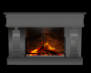[A] Black Fireplace