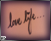 love life. tattoo