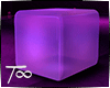 T Purple Cube Seat
