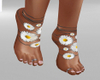Daisy Feet w/Toe Rings