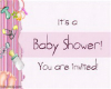 its a baby shower 