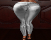 pants silver xxl