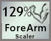 Scaler 129% Fore Arm M A