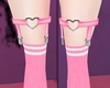 P! Panties Socks Pink
