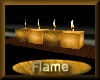 [my]Flame Wall Candles