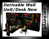 Derv Wall Unit-Desk New