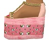 pink plateau slippers