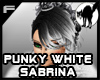 Punky white Hairstyle F