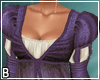 Medieval Purple Gown