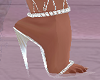 Diamond Heels -White