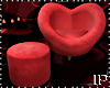Valentines Heart  Chair