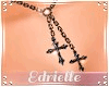 E~ Darla Necklace Black