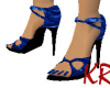 *KR-Velvet Blue Shoes