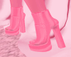 Happy Pink Boots