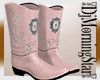 Pink COwboy Boots