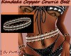 DaMop~ Cppr Cowry Belt