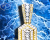 .GS Triple Beveled Cross