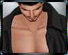 Black Open Shirt