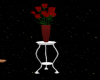 Fire Roses W/ Vase