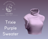 Trixie Purple Sweater