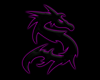 Tribal Dragon - Purp (R)