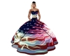 4th of July Dream Gown