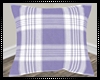 Lavender Plaid Pillow