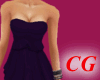 (CG) Simple Purple Dress