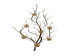 Gold & Diamond Wall Tree