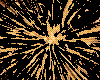 golden fireworks
