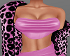 H/Pink Leopard Coat