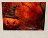 Hall. Evil Pumpkin wall